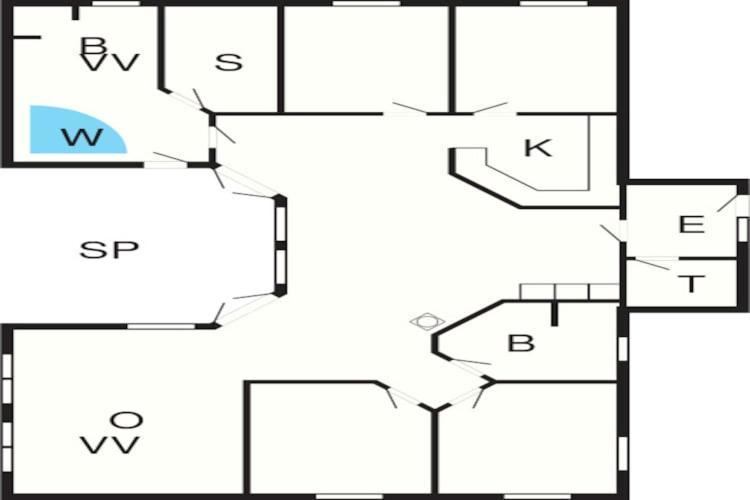 8 Person Holiday Home In Jerup Экстерьер фото